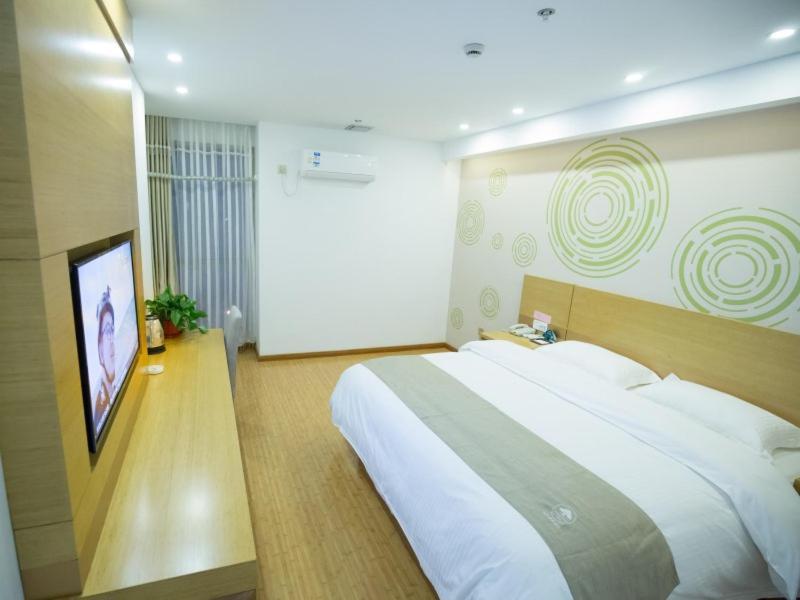 Greentree Inn Hefei Feixi County South Jinzhai Road Jinyun International Business Hotel Sanshigang Bagian luar foto
