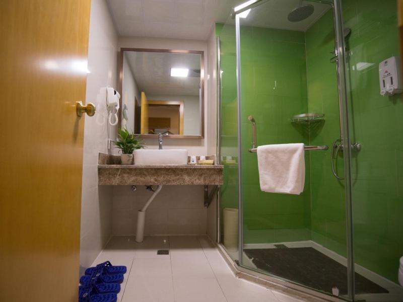 Greentree Inn Hefei Feixi County South Jinzhai Road Jinyun International Business Hotel Sanshigang Bagian luar foto