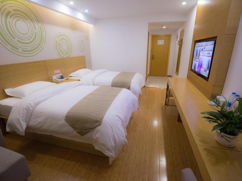 Greentree Inn Hefei Feixi County South Jinzhai Road Jinyun International Business Hotel Sanshigang Bagian luar foto