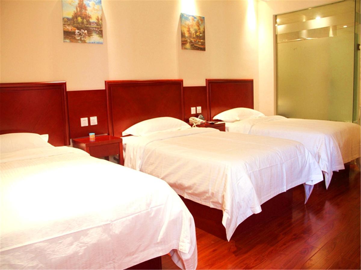 Greentree Inn Hefei Feixi County South Jinzhai Road Jinyun International Business Hotel Sanshigang Bagian luar foto