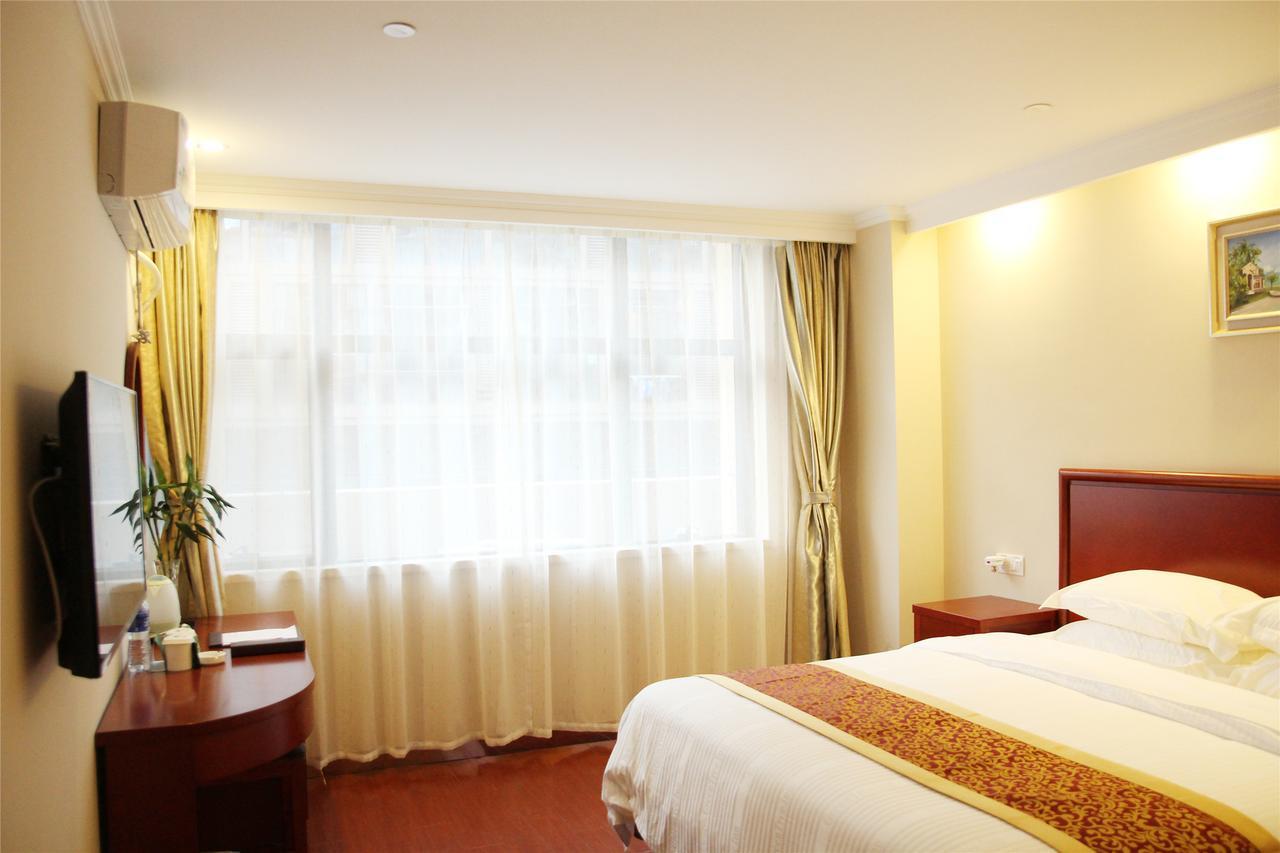 Greentree Inn Hefei Feixi County South Jinzhai Road Jinyun International Business Hotel Sanshigang Bagian luar foto