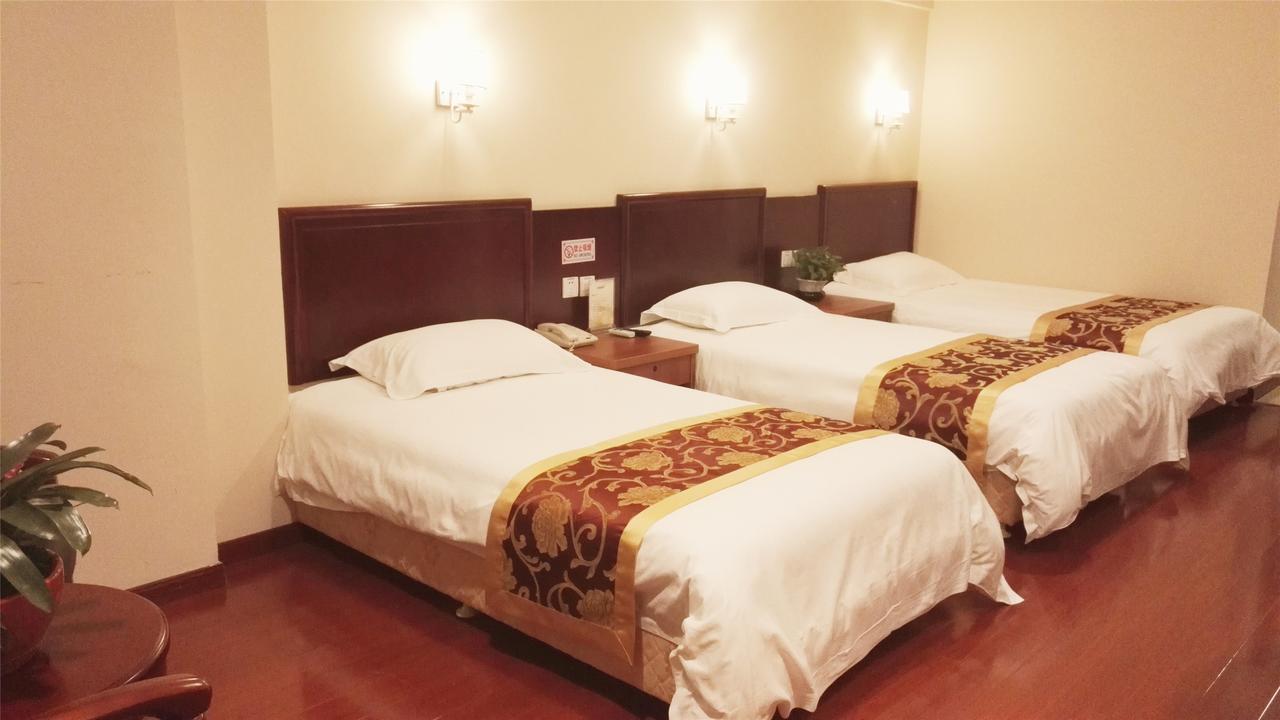 Greentree Inn Hefei Feixi County South Jinzhai Road Jinyun International Business Hotel Sanshigang Bagian luar foto